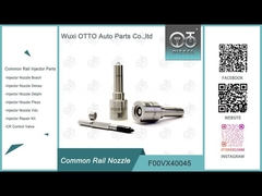 F00VX40045 / F00 VX 40045 इंजेक्टर के लिए बोश Piezo नोजल 0445117008 / 0986435409