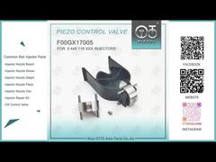 0445116 सीरीज डेमो के लिए F00GX17005 पीजो कंट्रोल बॉश इंजेक्टर वाल्व देखें