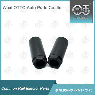 ऑटो ईंधन इंजन इंजेक्टर नोजल नट कैप, Φ18.95×40.4×M17×0.75 उच्च गति स्टील के साथ