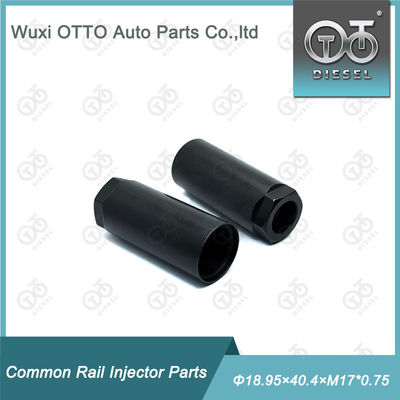 ऑटो ईंधन इंजन इंजेक्टर नोजल नट कैप, Φ18.95×40.4×M17×0.75 उच्च गति स्टील के साथ