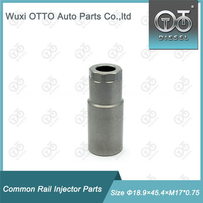 डीजल इंजनों के लिए हाई-स्पीड स्टील पीजो इंजेक्टर नोजल नट मॉडल F00VP13003 आकार Φ18.9×45.4×M17*0.75