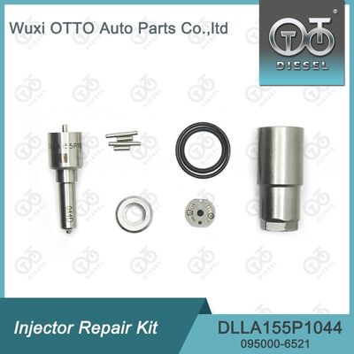 DLLA155P1044 नोजल के साथ Denso इंजेक्टर मरम्मत किट 095000-652#/951# उच्च गति इस्पात में इंजेक्टर के लिए